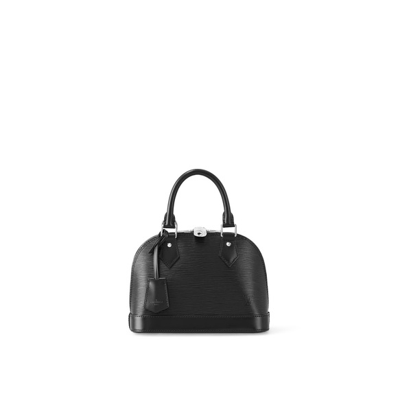 Louis Vuitton - Black Alma BB, Epi Leather, Designer Hand Bag, LV - Picture 10 of 12